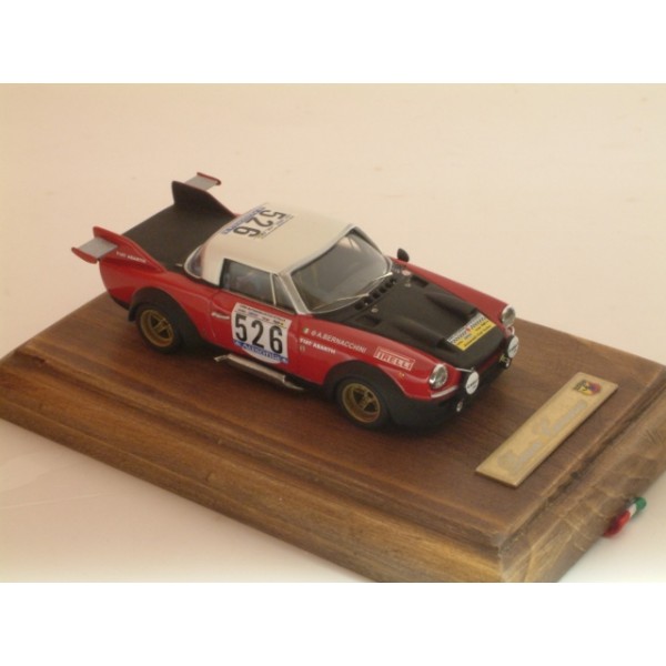 Fiat Abarth 124 #526 Giro d'Italia 1973 Pinto / Bernacchini - Special Built 1:43